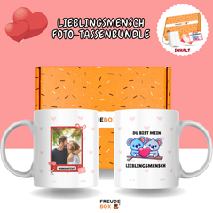 Lieblingsmensch Foto-Tassenbundle