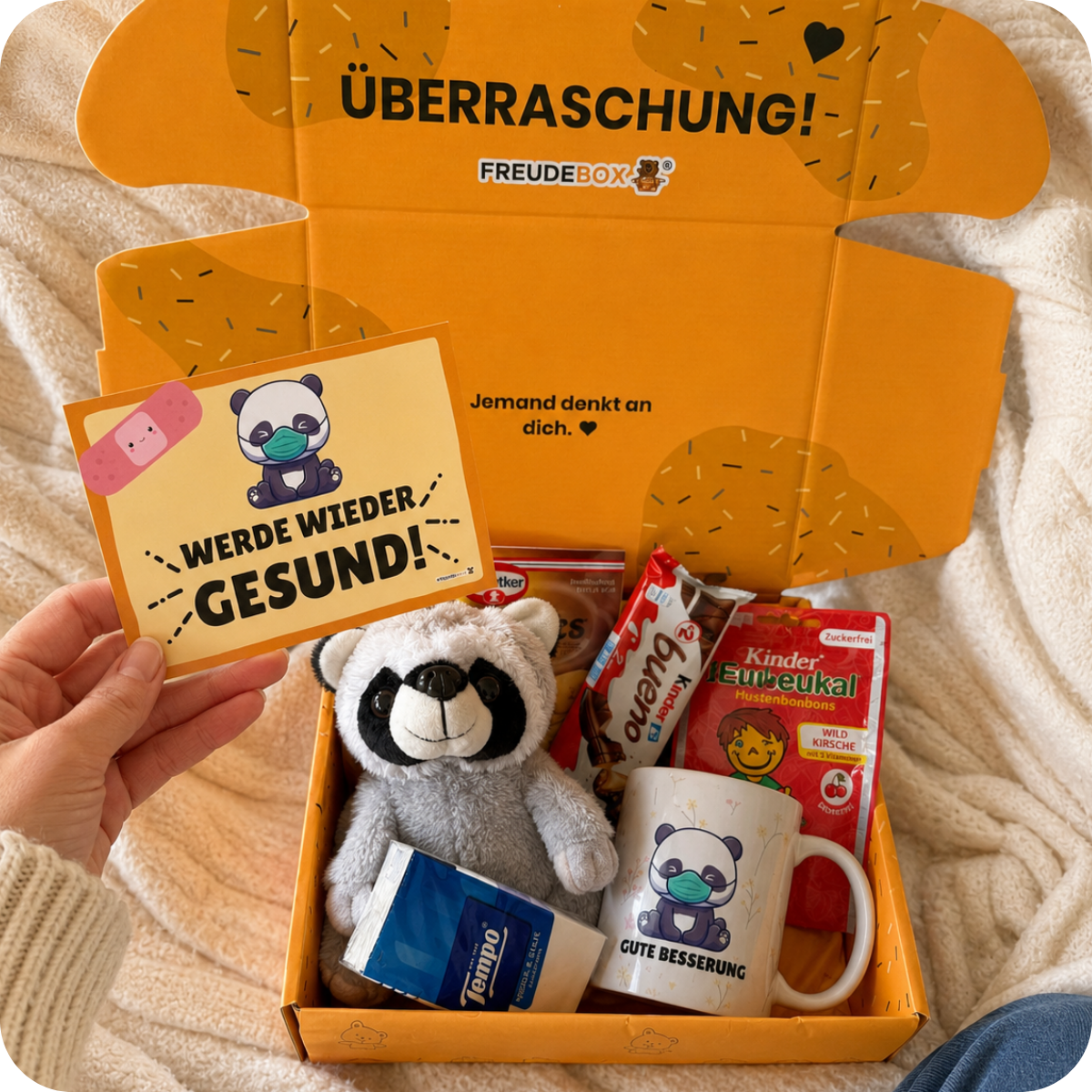 Was schenkt man jemandem, dem es nicht gut geht?