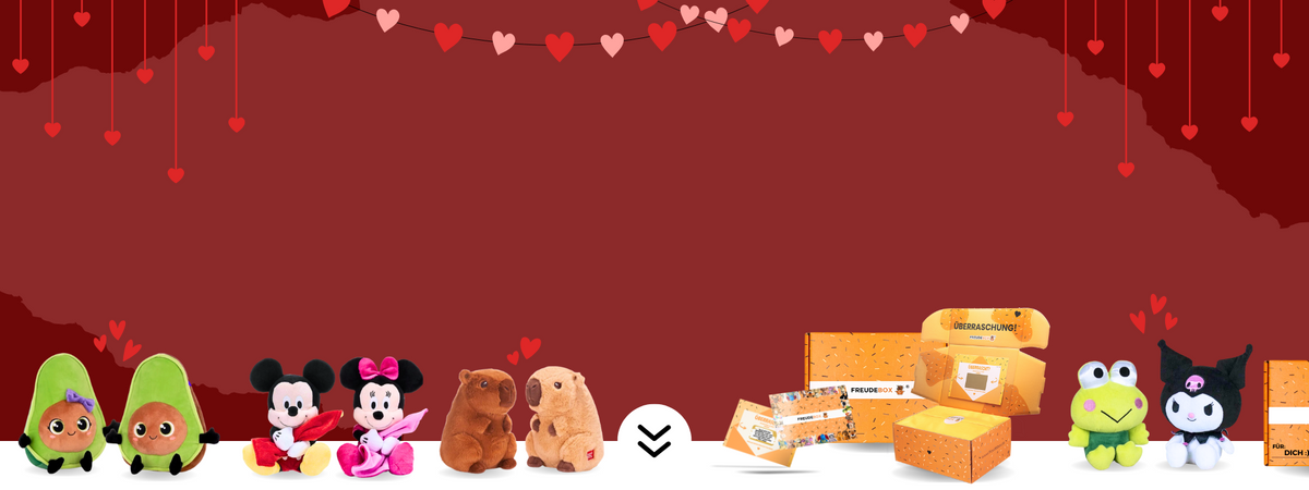 FREUDEBOX Geschenkboxen mit Kuscheltier und Grußkarten