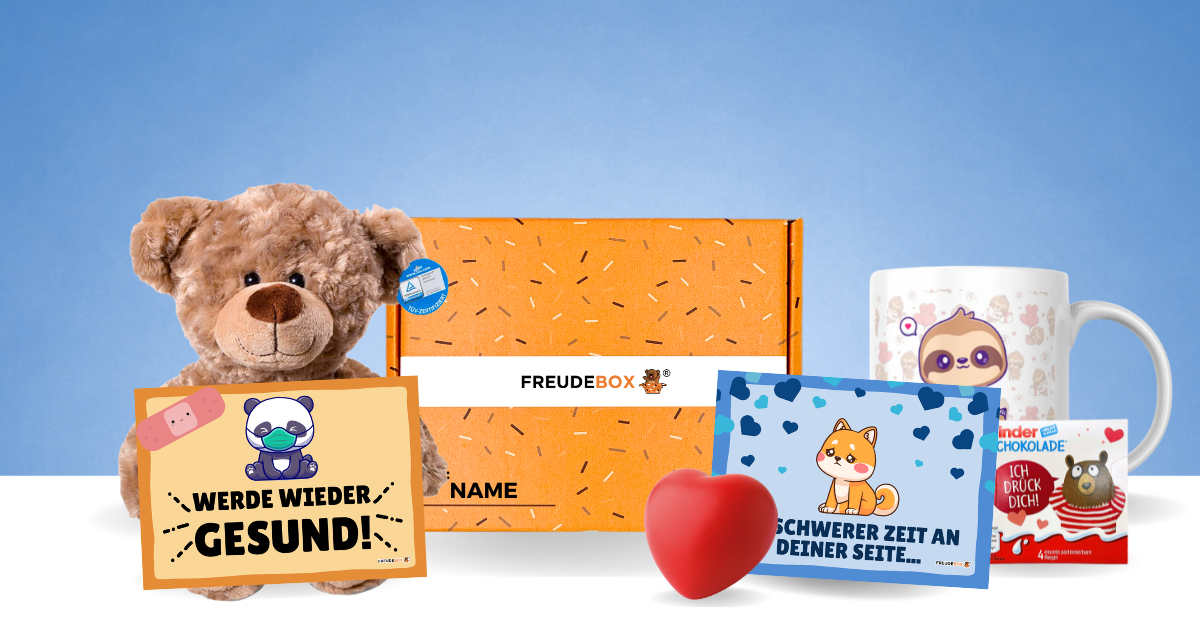 Was schenkt man jemandem, dem es nicht gut geht?